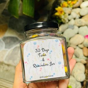 Tasks & Reminders Jar🎀