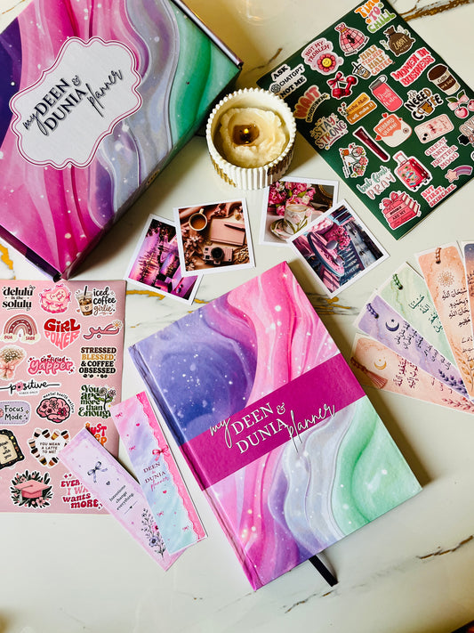 2027 Deen & Dunia Planner (Quarterly Colorful)