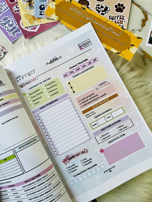 2027 Yearly Deen & Duniya Planner (Colorful🥰)