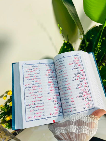 Two-Color Quran with Urdu Translation By Molana Shabir Ahmad